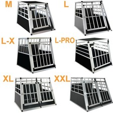 Alu hundetransportbox - alu,