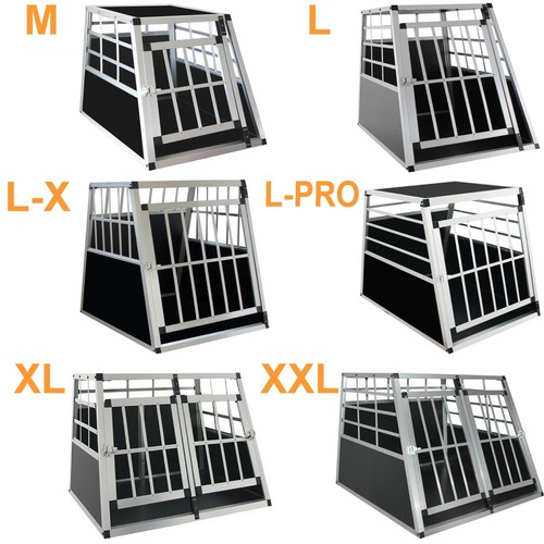 Alu hundetransportbox - alu,