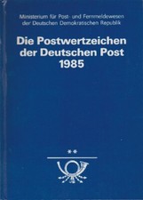 1985 DDR Jahreszusammenstellung der Deutschen Post kompletter Jahrgang