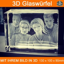 R130 Glas 3D Lasergravur