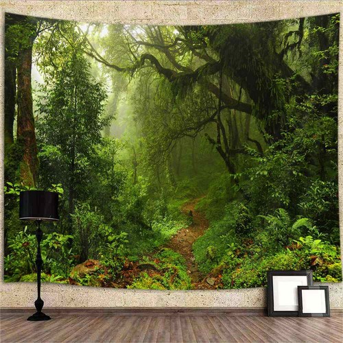 Wald poster xxl wandteppich - wald,