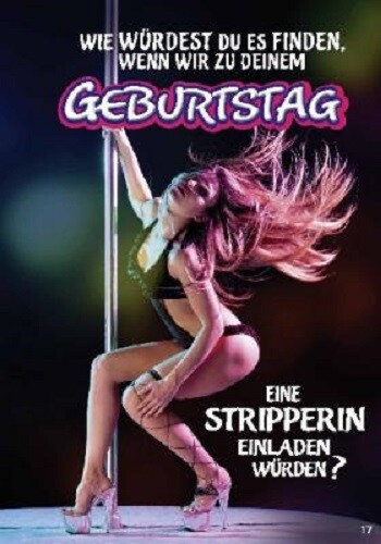 Sexy geburtstagskarte mit - sexy,