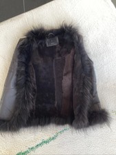 Damenweste Echtfell Weste