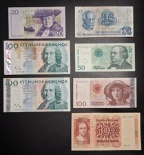 Banknoten aus Schweden und