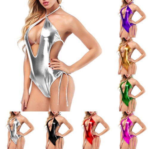 Damen badeanzug wetlook - badeanzug,