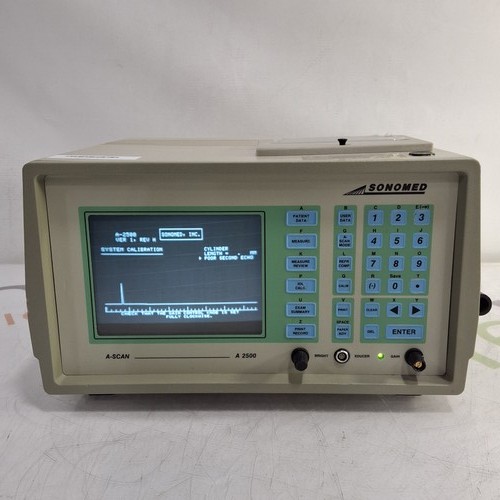 Sonomed escalon scan - a-scan, a