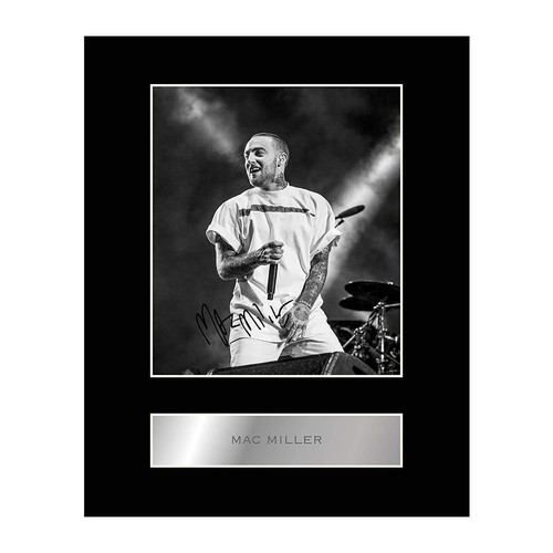 Mac miller signiert montiert - mac,