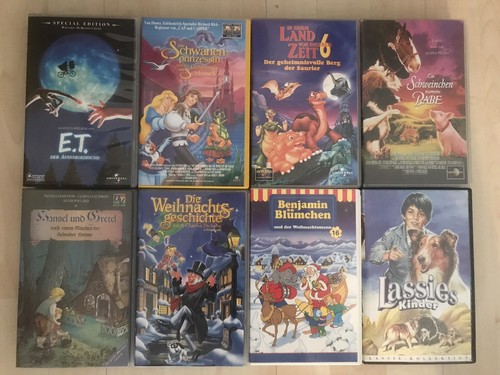 Vhs kassetten kinderfilme - 19,