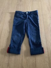 TOMMY HILFIGER lange HOSE für Jungen CHINO -  BLAU - Gr. 110 3-4 Jahre TOP!