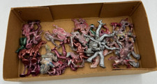 Sammlung Konvolut Lot Plastik Elastolin Figuren Western Cowboys Indianer