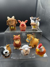Fisher Price Little People Bauernhof Bauernhof Tierfiguren X8 - neuer Stil