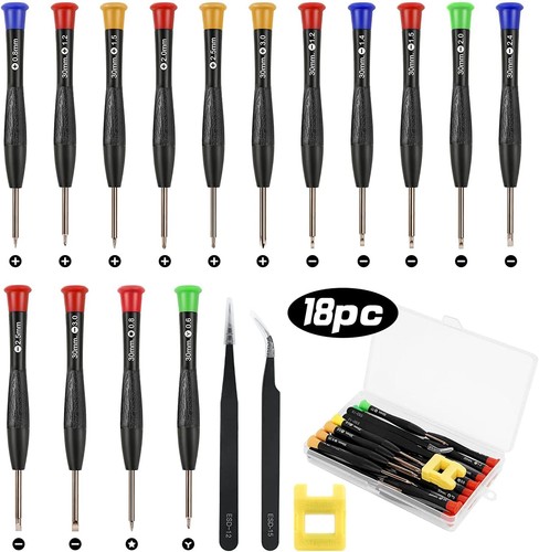 Mini schraubenzieher set - set, 18