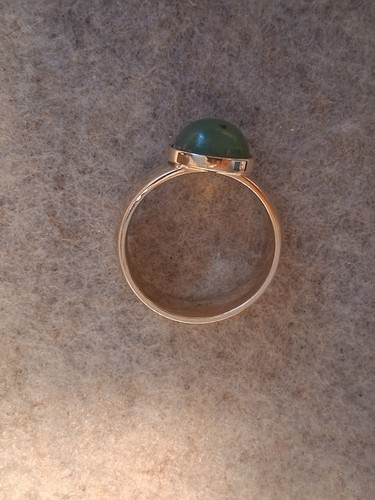 Handgefertigter ring aus - ring, 333er