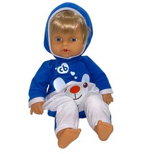 Cicciobello Polar Bär Puppe – Kuschelpuppe 42 cm für Mädchen ab 2 Jahren Geprüft