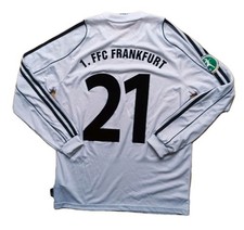 Adidas 1.FFC Frankfurt SPIELER Trikot Matchworn #21 weiß Sz. M