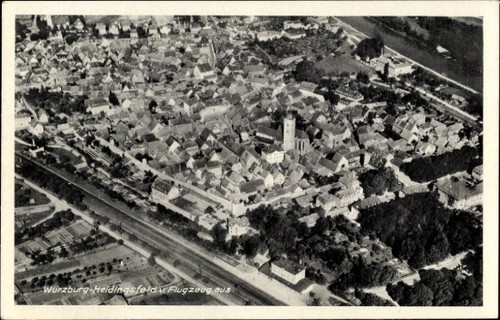 Heidingsfeld würzburg am - ak,