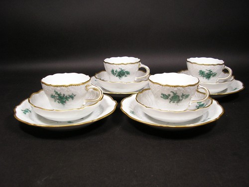 Meissen porzellan x - meissen, porzellan*4