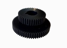 BF-20 Getriebe Zahnrad passend  für Fräsmaschinen Optimum BF20L aus POM-C schwar