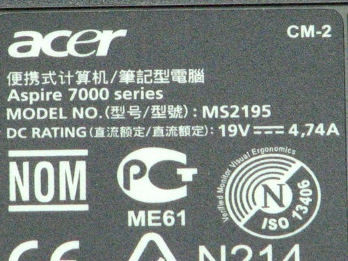 Lautsprecher acer aspire 7000 - lautsprecher,
