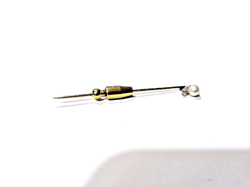 Antik krawattennadel gold - krawattennadel,