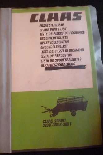 Claas ladewagen sprint - 300, +