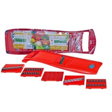 Gemüsereibe mit 6 Einsätzen