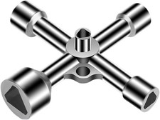 Dreikantschlüssel Mülltonne