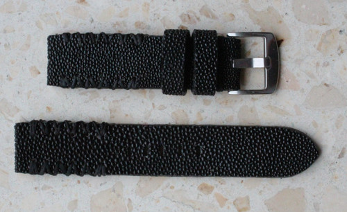 Uhrarmband aus rochen leder - rochen,