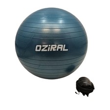 Oziral Gymnastikball 55cm, extra dick, Anti-Burst, für Pilates und Fitness