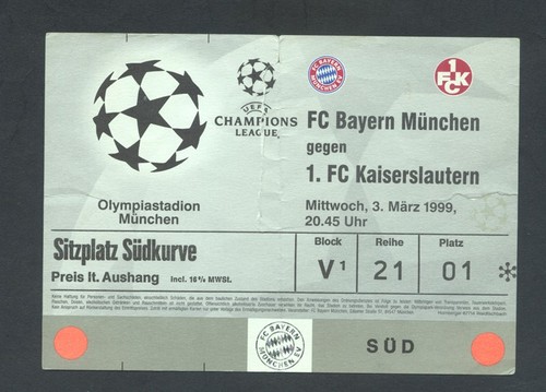 1998 fc bayern münchen - 1998/99, ---