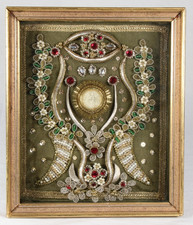 Klosterarbeit 19. Jh Agnus Dei