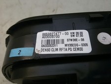 Citroen C4 Picasso Bj.2007 original Klimabedienteil Klimaautomatik vorn rechts 9