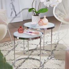 FineBuy Beistelltisch 2tlg