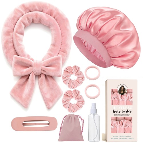 Heatless hair curler - curler, set