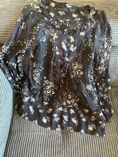 Seiden Bluse von Zara Größe