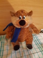 Stofftier  -- Biber mit Schal --