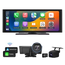 CarPlay Android Auto Tragbar 10,26" IPS Bildschirm Autoradio Bluetooth GPS Navi