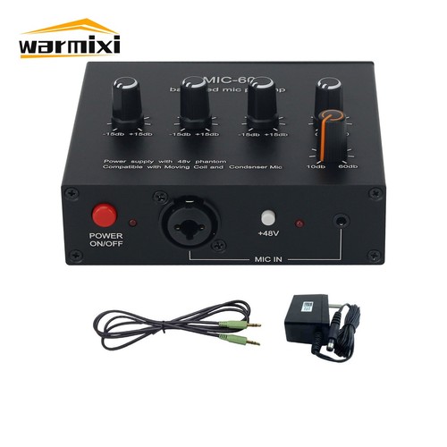 Mic balanced preamp - mic-60,
