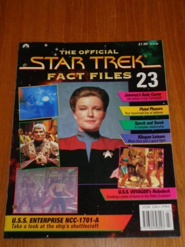 Star trek official fact files - star,