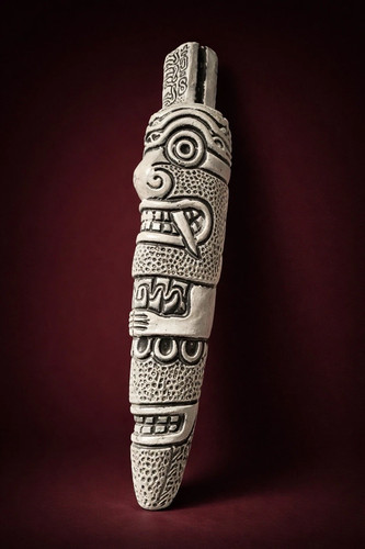Dekorative tiki wandfigur - tiki, aus
