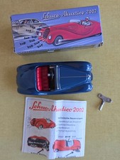 Schuco 2002 Akustico-Auto  blau  mit Uhrwerk  Replica  OVP