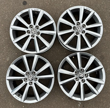 4x gebrauchte Alufelge Borbet Merano 6x16 ET35 5x100 VW T-Cross