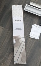 VILSTEIN Duschrinne Edelstahl Bodenablauf Siphon Slim 80 cm Befliesbar. NEU