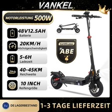 T4 E-Scooter mit ABE Straßenzulassung Klappbar Elektroroller 45km Reichweite
