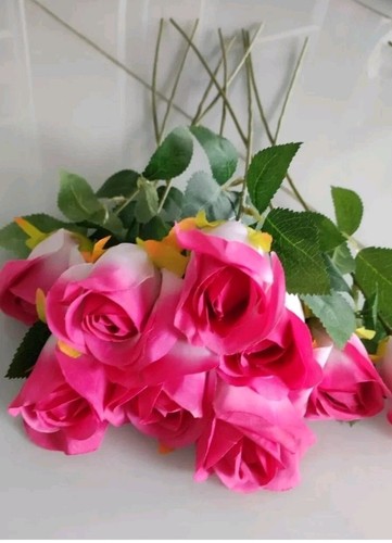 Künstliche rosen rosa - künstliche,