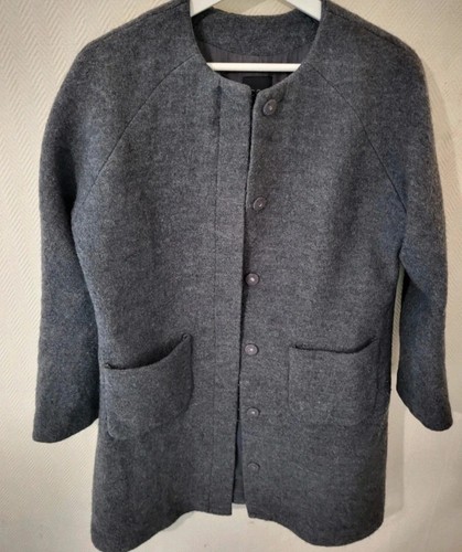 Cos mantel grau wolle 36 - cos, gr.