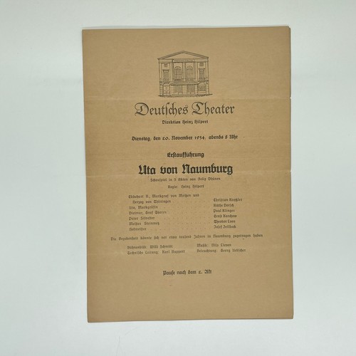 Uta von naumburg schauspiel - naumburg,