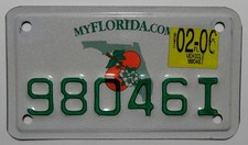 Usa nummernschild aus florida - nummernschild,