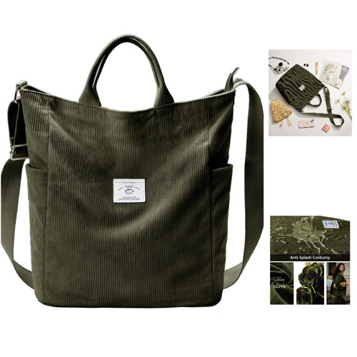 Kalidi damen handtasche cord - handtasche,