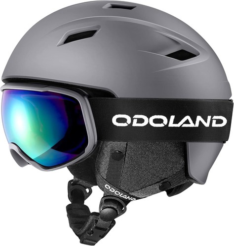 Skihelm und skibrille set - und,